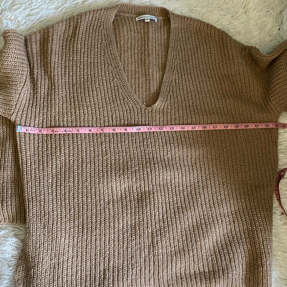 Rebecca Minkoff Remi Sweater oversized v-neck S - Picture 8 of 12